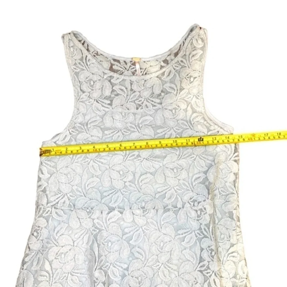 Free People Miles of Lace Sleeveless Dress